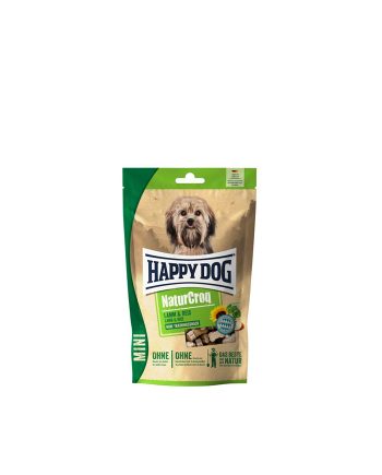 POSLASTICA ZA PSA MINI SNACK NATUCROQ JAGNJETINA 100G Happy Dog