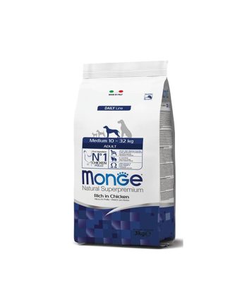 MGM BFB MEDIUM RICH ADULT PILETINA 3KG Monge