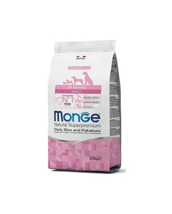 MGM ALL BREEDS MONOROTEIN ADULT SVINJETINA/PIRINAČ/KROMPIR 2.5KG Monge
