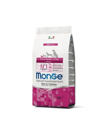 MGM EXTRA SMALL ADULT PILETINA 3KG Monge