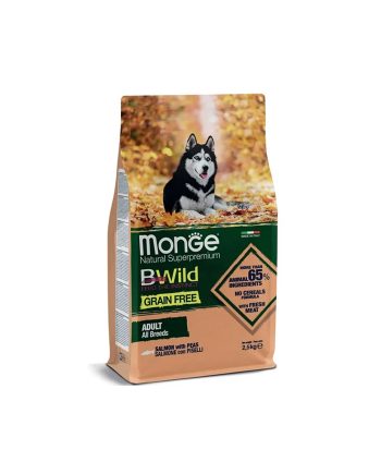 MGB BWILD GRAIN FREE ADULT LOSOS 2.5KG Monge