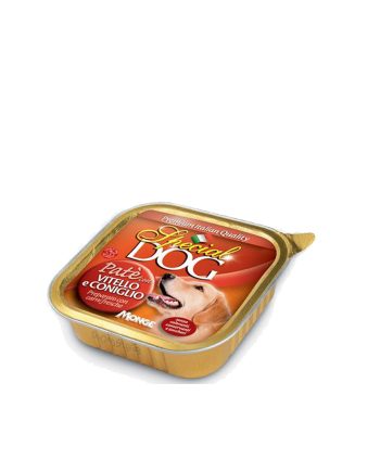 PAŠTETA MGSP DOG SPECIAL ADULT TELETINA/ZEČETINA 300G Monge