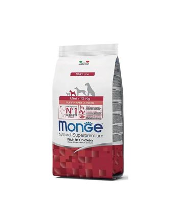 MGM DOG MONOPROTEIN MINI PUPPY&JUNIOR PILETINA 800G Monge