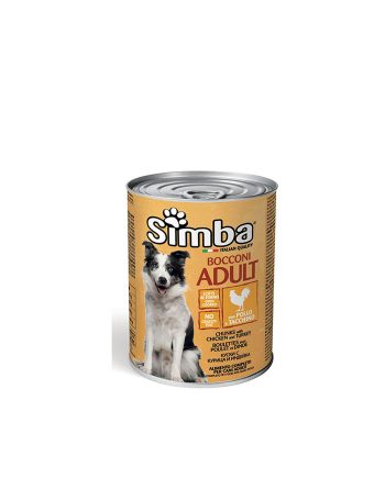 MGS KONZERVA SIMBA ADULT PILETINA/ĆURETINA 415G Monge