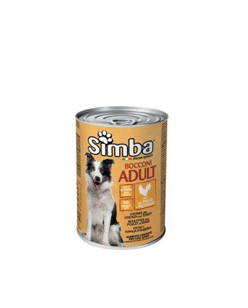 MGS KONZERVA SIMBA ADULT PILETINA/ĆURETINA 1.230KG Monge