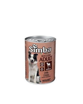 MGS KONZERVA SIMBA ADULT JAGNJETINA 1.230KG Monge