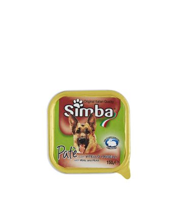 PAŠTETA MGSM DOG SIMBA ADULT TELETINA 150G Monge