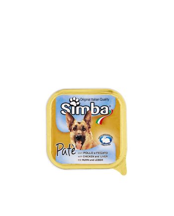 PAŠTETA MGSM DOG SIMBA ADULT PILETINA 150G Monge