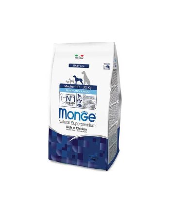 MGM MEDIUM PUPPY&JUNIOR RICH PILETINA 800G Monge