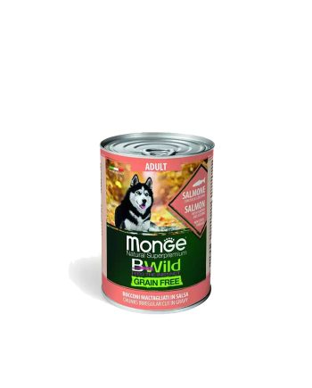 MGB KONZERVA BWILD DOG GRAIN FREE ADULT LOSOS 400G Monge