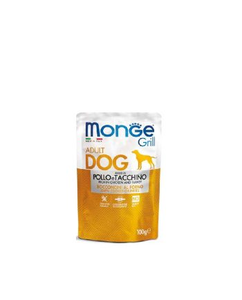 MGM GRILL DOG SOS ADULT PILETINA/ĆURETINA 100G Monge