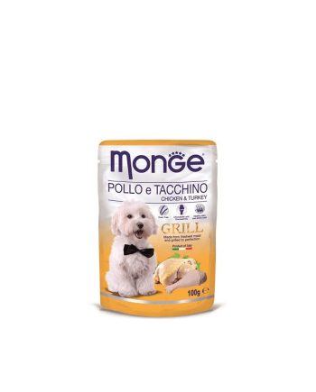 MGM DOG PUPPY&JUNIOR PILETINA 100G Monge