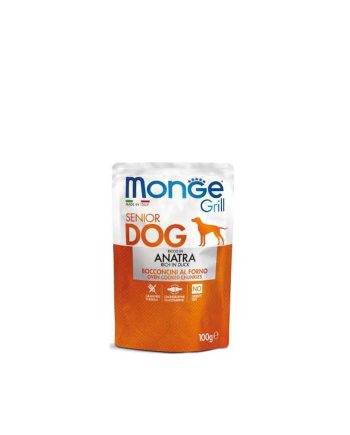 MGM GRILL DOG SOS SENIOR PAČETINA 100G Monge