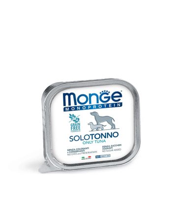 PAŠTETA MGM DOG SOLO ADULT 100% TUNJEVINA 150G Monge