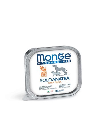 PAŠTETA MGM DOG SOLO ADULT 100% PAČETINA 150G Monge