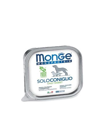 PAŠTETA MGM DOG SOLO ADULT 100% ZEČETINA 150G Monge