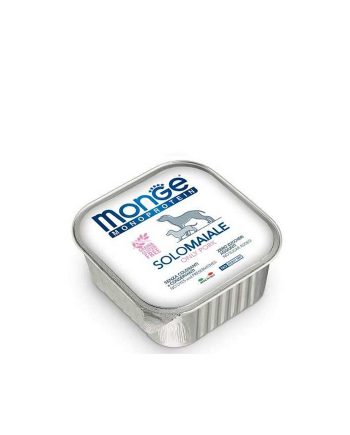 PAŠTETA MGM DOG SOLO ADULT 100% SVINJETINA 150G Monge