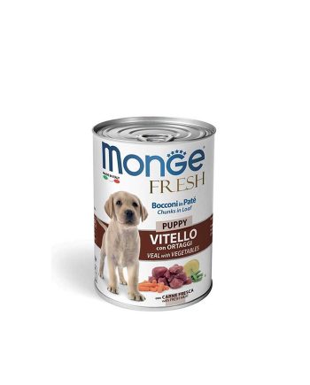 MGM KONZERVA FRESH DOG GRAIN FREE PUPPY TELETINA 400G Monge
