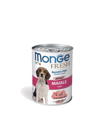 MGM KONZERVA FRESH DOG GRAIN FREE ADULT SVINJETINA 400G Monge