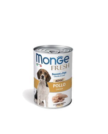 MGM KONZERVA FRESH DOG GRAIN FREE ADULT PILETINA 400G Monge