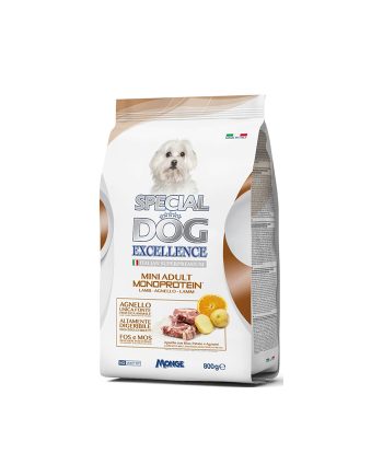 MGE SPECIAL DOG EXCELLENCE MINI ADULT MONOPROTEIN JAGNJETINA 800G Monge