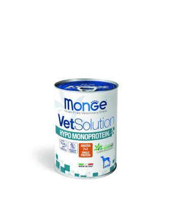 MGV KONZERVA VETSOLUTION DOG HYPO MONOPROTEIN ADULT PAČETINA 400G Monge
