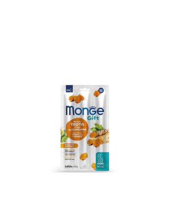 POSLASTICA ZA PSA GIFT SUPER MOBILITY SUPPORT DOG ADULT PASTRMKA 45G Monge