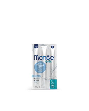 POSLASTICA ZA PSA GIFT DOG PUPPY&JUNIOR SVINJETINA SA MLEKOM 45G Monge