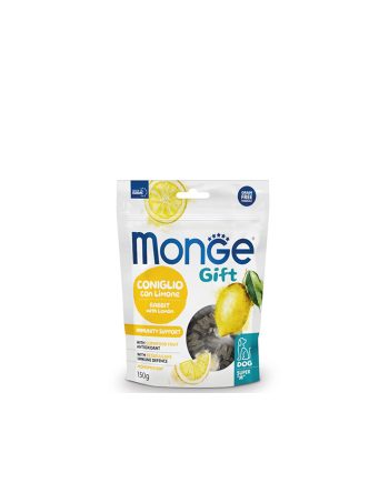 POSLASTICA ZA PSA GIFT SUPER "M" DOG ADULT ZEČETINA SA LIMUNOM 150G Monge
