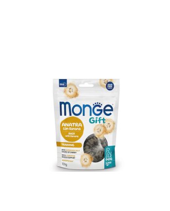 POSLASTICA ZA PSA GIFT SUPER "M" DOG ADULT PAČETINA SA BANANOM 150G Monge