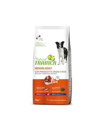 NT SUVA HRANA ZA PSE DOG MEDIUM ADULT 12KG ŠUNKA Natural Trainer