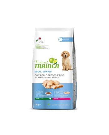 NT SUVA HRANA ZA PSE DOG MAXI JUNIOR 12KG PILETINA Natural Trainer