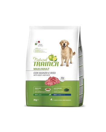 NT SUVA HRANA ZA PSE DOG MAXI ADULT 3KG GOVEDINA Natural Trainer