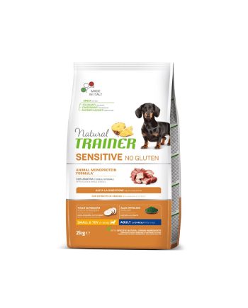 NT SUVA HRANA ZA PSE NO GLUTEN MINI ADULT 2KG PAČETINA Natural Trainer