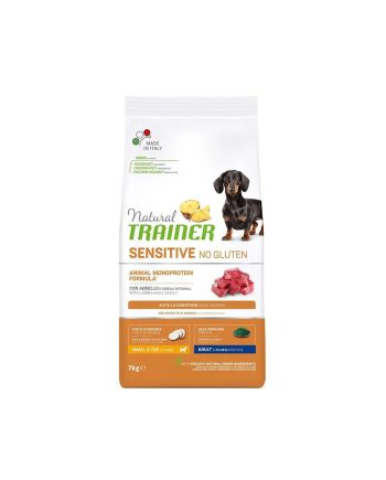 NT SUVA HRANA ZA PSE NO GLUTEN MINI ADULT 7KG JAGNJETINA Natural Trainer