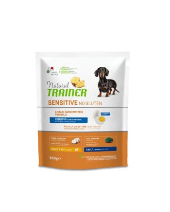 NT SUVA HRANA ZA PSE NO GLUTEN MINI ADULT 800G EGG Natural Trainer