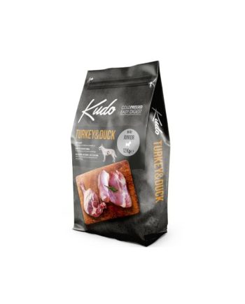 KU SUVA HRANA ZA PSE MINI JUNIOR ĆURETINA&PAČETINA 12KG Kudo