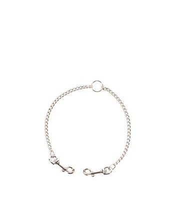 AKSESOAR POVODAC ZA PSA LEAD CHAIN COUPLE METAL SILVER Duvoplus