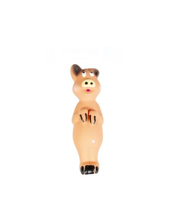 IGRAČKA LATEKS ZVUČNA FUNNY PIG BEIGE Duvoplus