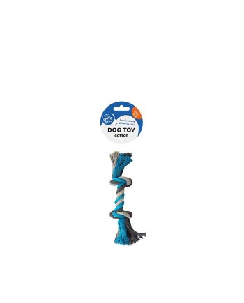 IGRAČKA KANAP ROPE WITH 2 KNOTS BLUE Duvoplus