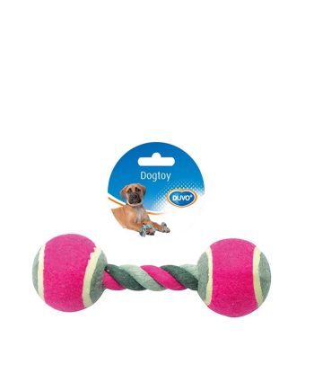 IGRAČKA GUMENA TUG TOY BALLS LOPTA NA KANAPU PINK Duvoplus