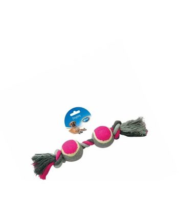 IGRAČKA GUMENA SHORT BALLS LOPTA NA KANAPU PINK Duvoplus
