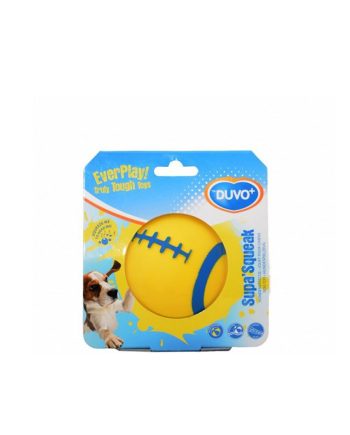 IGRAČKA GUMENA DOGTOY BALL YELLOW Duvoplus