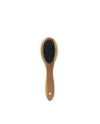 ČETKA ZA PSE BAMBOO GROOMING BRUSH L BROWN Duvoplus
