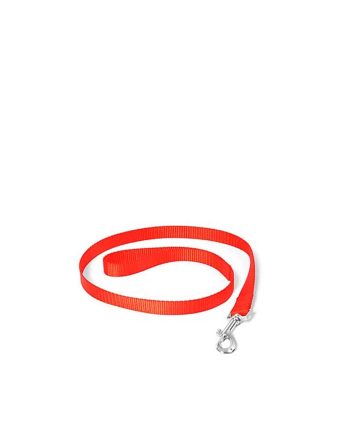 AKSESOAR POVODAC ZA PSA NYLON LEAD M L RED Duvoplus