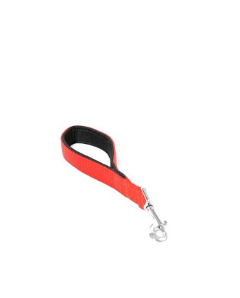 AKSESOAR POVODAC ZA PSA NYLON SHORT LEAD RED Duvoplus