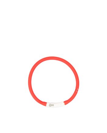 OGRLICA FLASH LIGHT RING USB NYLON XL RED Duvoplus