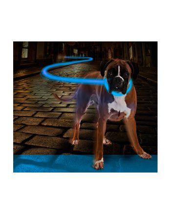 OGRLICA FLASH LIGHT RING USB SILICON XL BLUE Duvoplus
