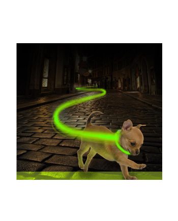 OGRLICA FLASH LIGHT RING USB NYLON M GREEN Duvoplus