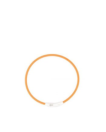 OGRLICA FLASH LIGHT RING USB NYLON XL ORANGE Duvoplus